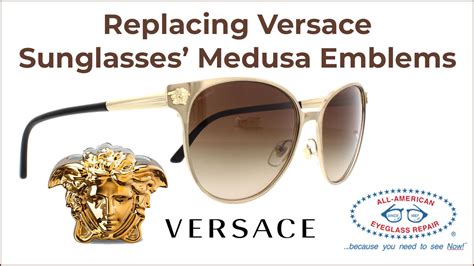 versace medusa logo replacement.